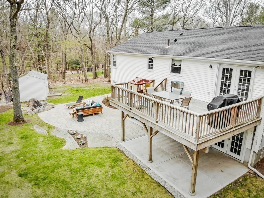 7 Geraldine Lane Braintree, MA 02184 - Photo 20 of 26 a view of a patio with a yard