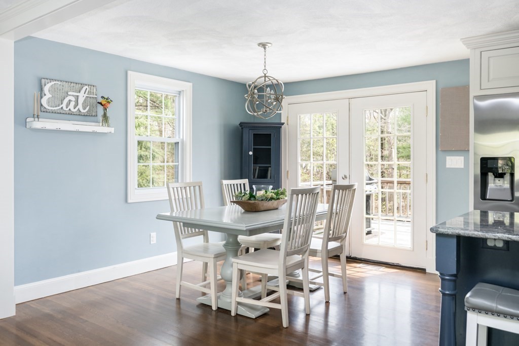 7 Geraldine Lane Braintree, MA 02184 - Photo 4 of 26 a view of a dining room with furniture window and wooden floor