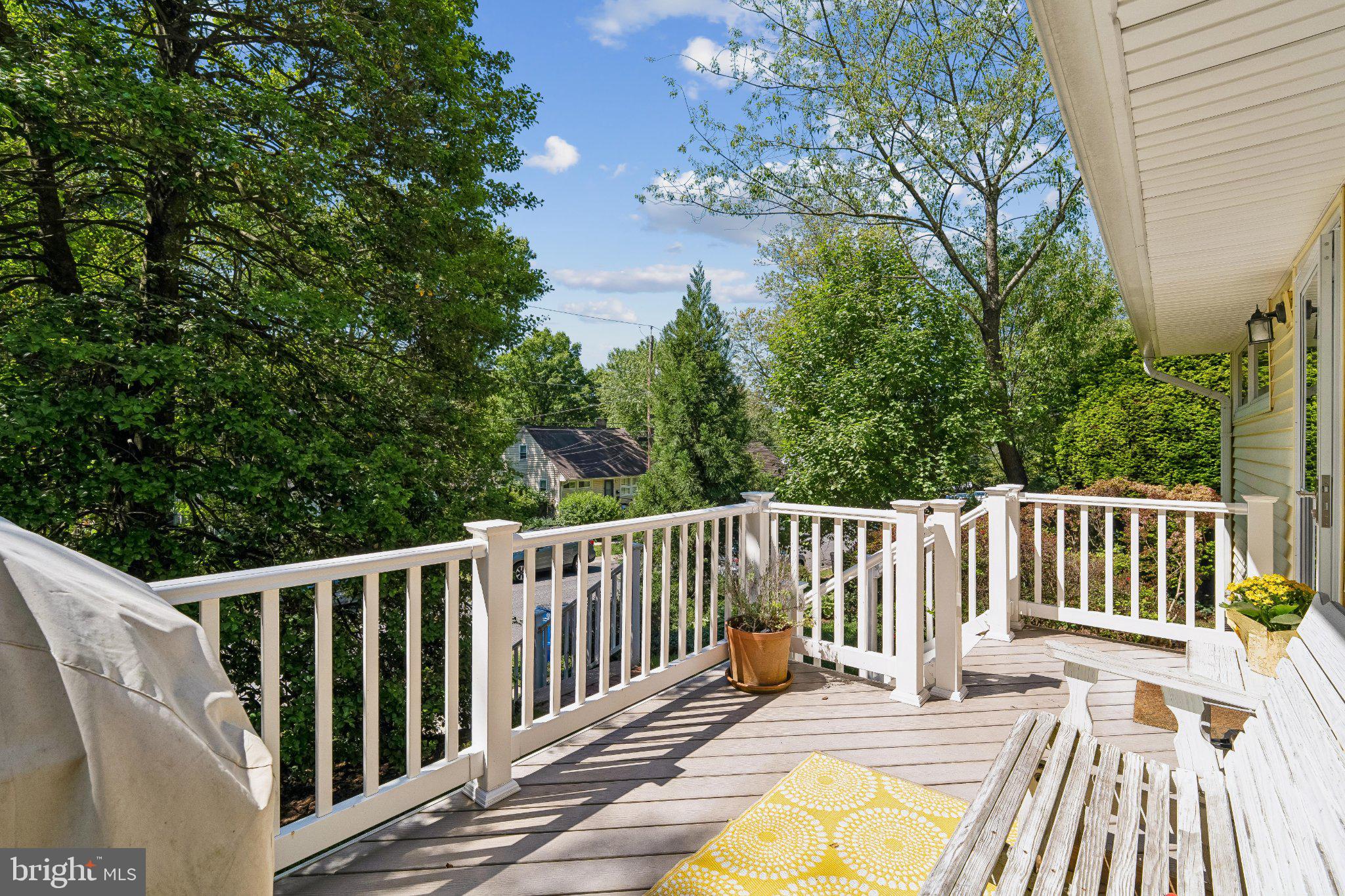 905 Robin Road Silver Spring, MD 20901 - Photo 3 of 39 Serene deck with lush green views.