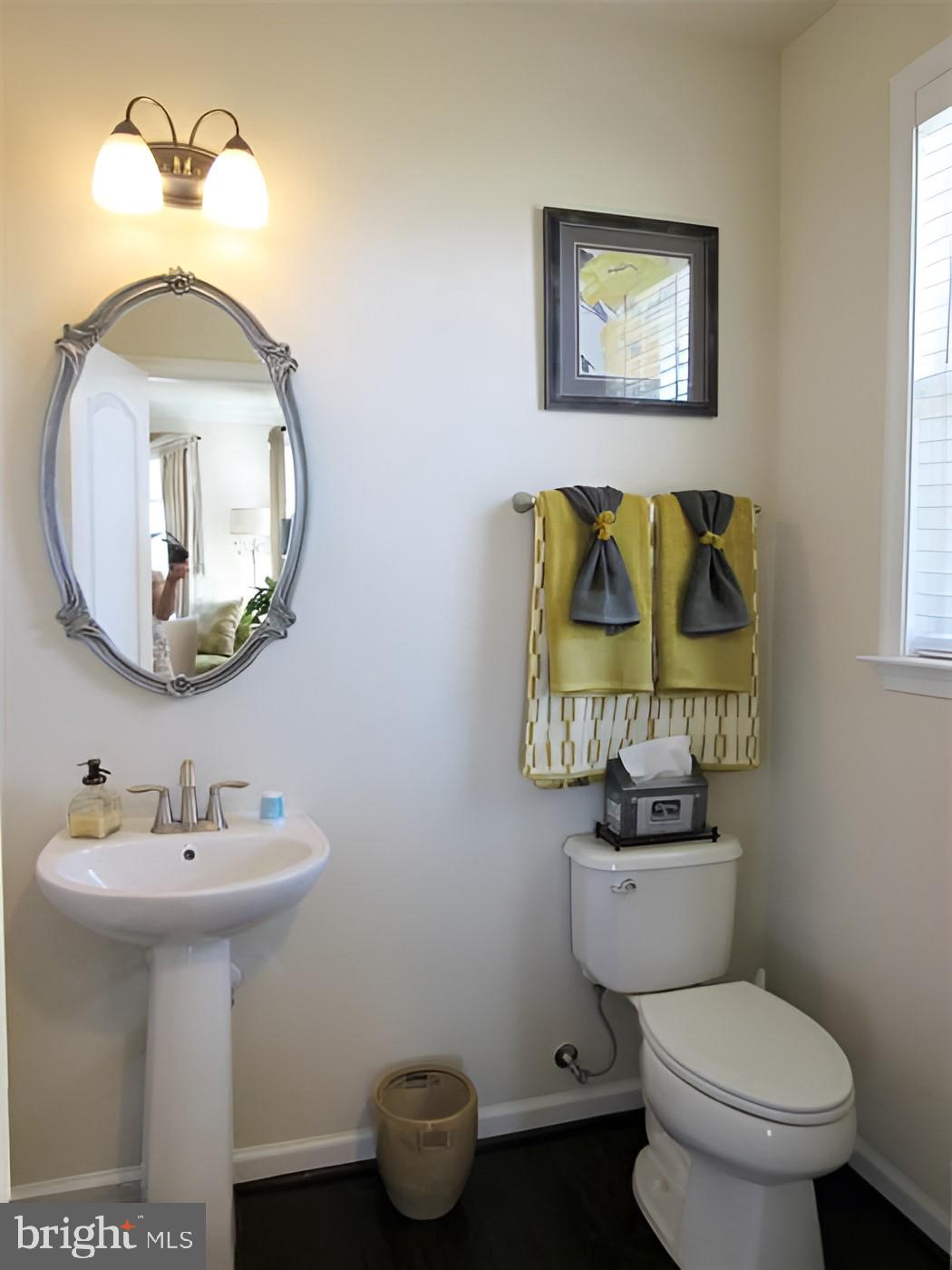42581 Sunset Ridge Square Ashburn, VA 20148 - Photo 9 of 24 Chic bathroom with modern accents.