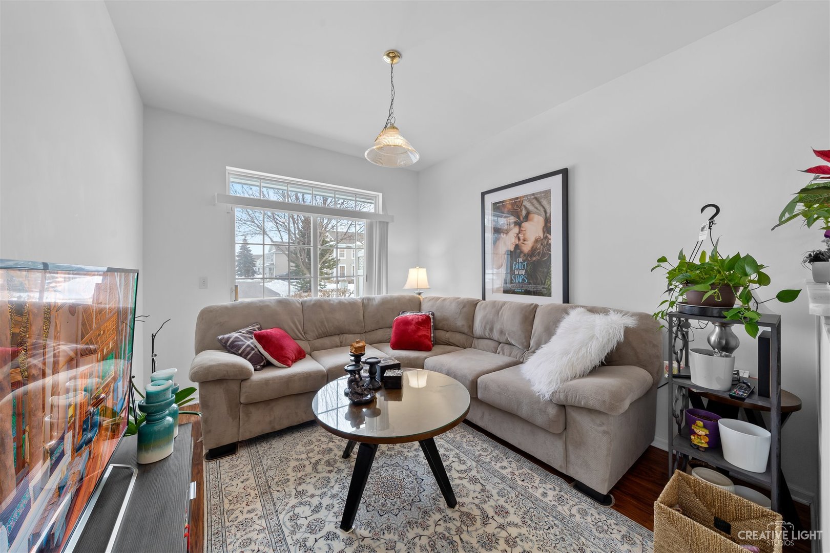 176b Brompton Lane, Unit A Sugar Grove, IL 60554 - Photo 6 of 17 a living room with furniture potted plant and a window