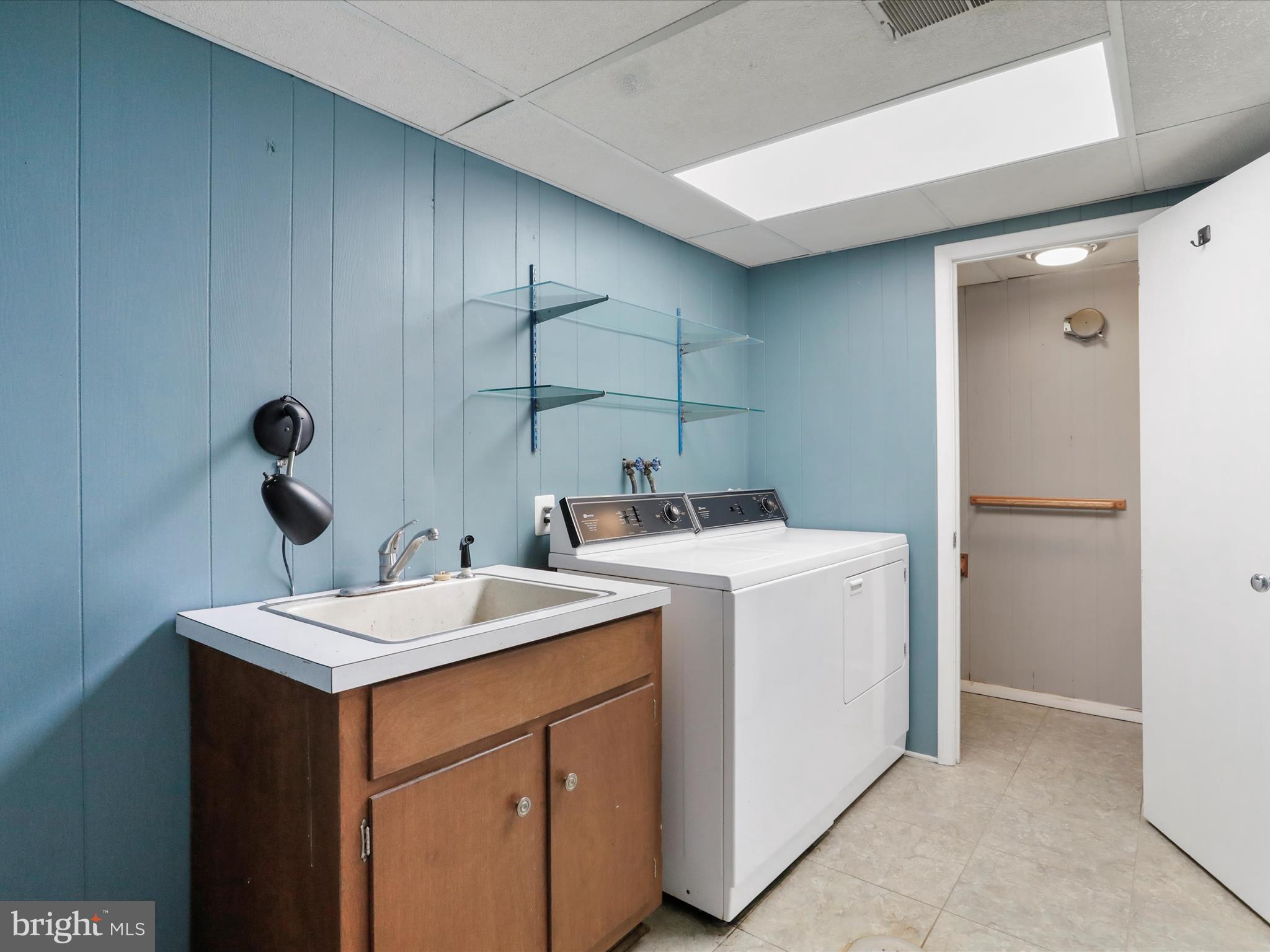 5545 Thompson Road Needmore, PA 17238 - Photo 29 of 54 Basement laundry