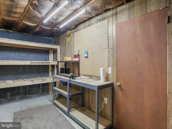 an empty room with window