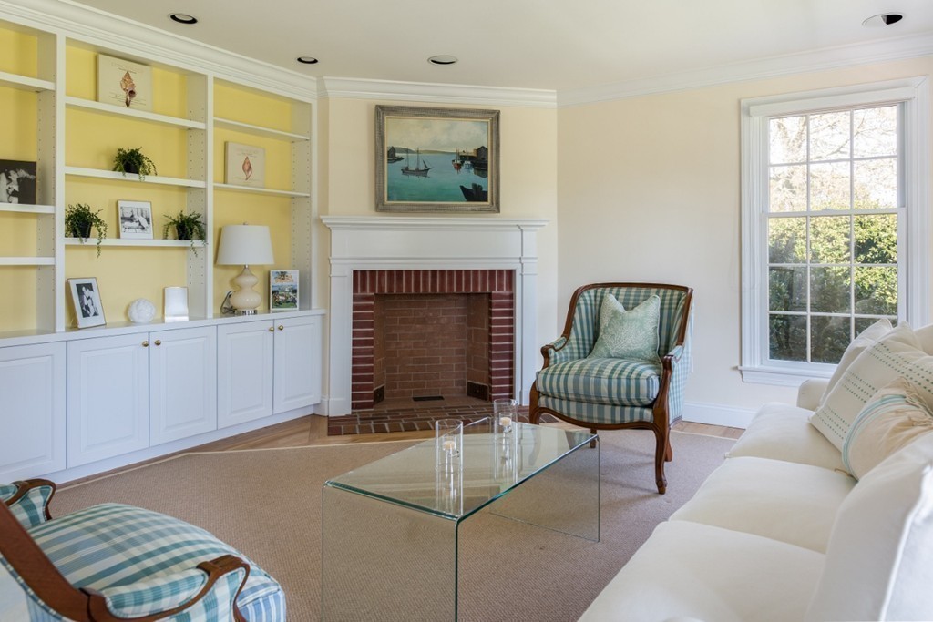 2 Captain Sears Way Chatham, MA 02633 - Photo 14 of 28 a living room with furniture and a fireplace