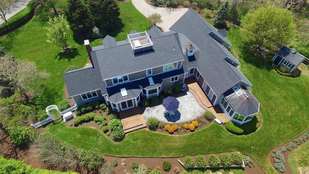 2 Captain Sears Way Chatham, MA 02633 - Photo 4 of 28 an aerial view of residential house with outdoor space and trees