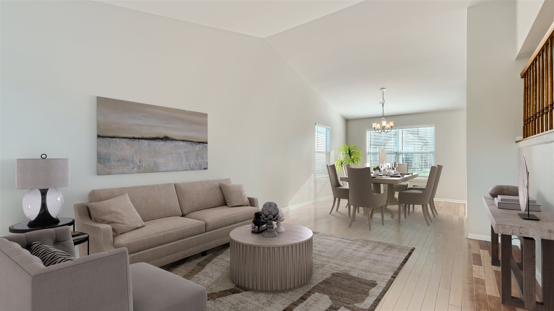 1223 Sumac Trail Hoffman Estates, IL 60192 - Photo 3 of 28 a living room with furniture and wooden floor