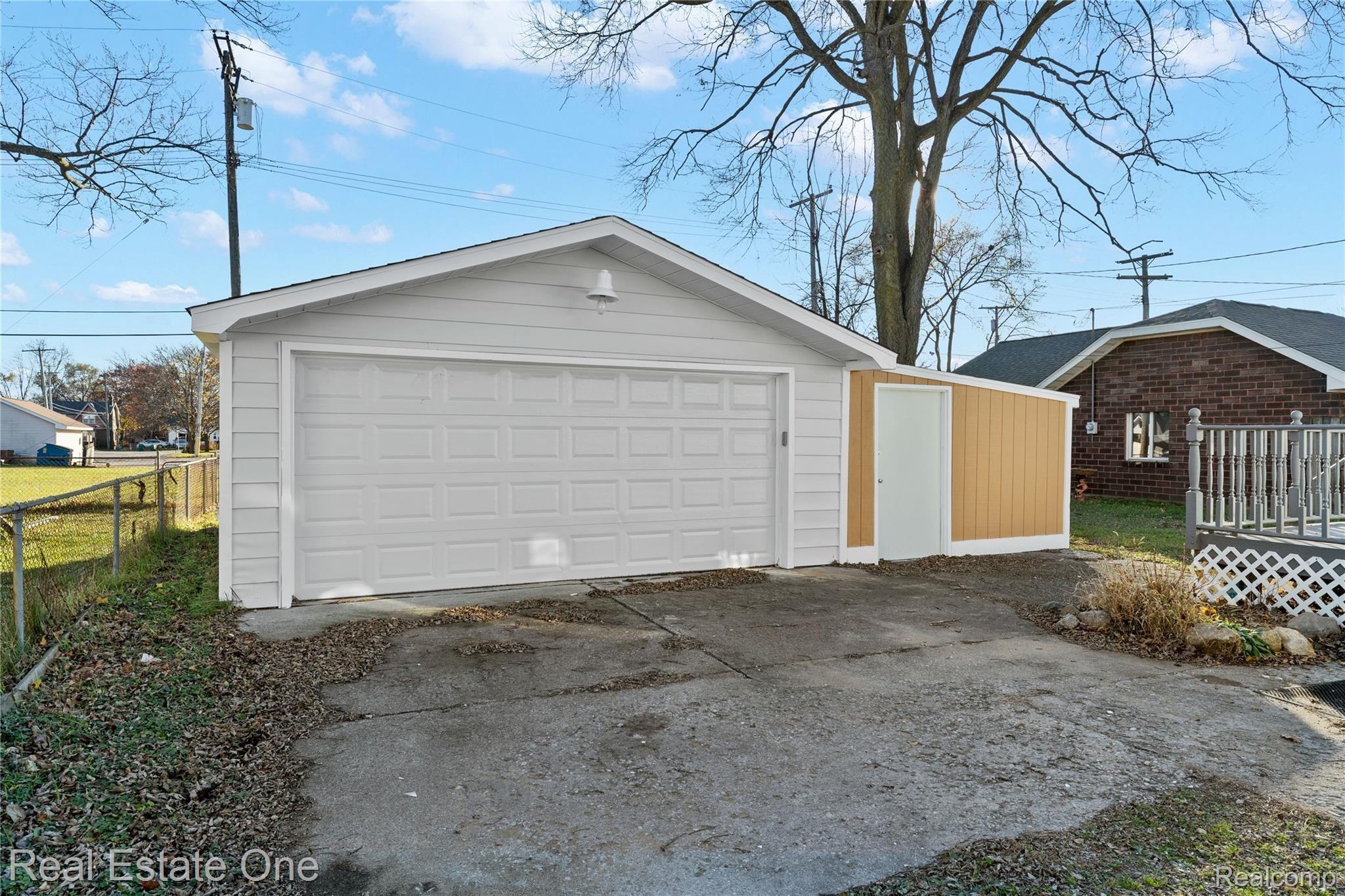 36755 Goddard Road Romulus, MI 48174 - Photo 26 of 27 DETACHED 2.5 CAR GARAGE & ADDITION