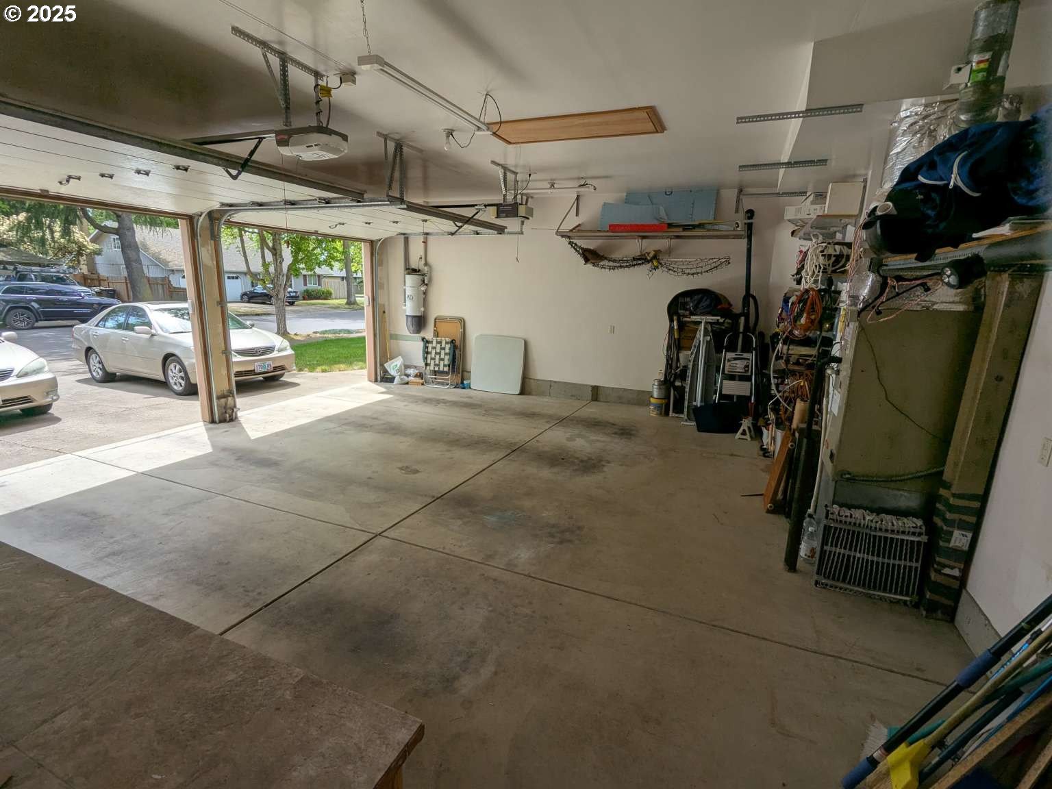 4235 Jessen Drive Eugene, OR 97402 - Photo 16 of 31 a view of a garage with wooden floor