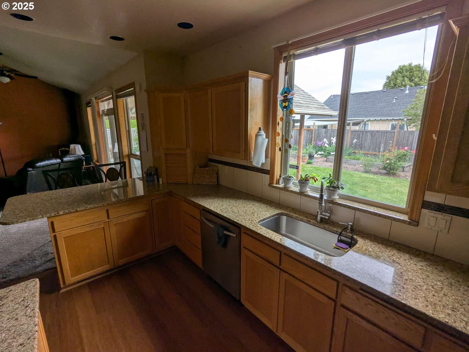 4235 Jessen Drive Eugene, OR 97402 - Photo 3 of 31 a kitchen with sink and large window