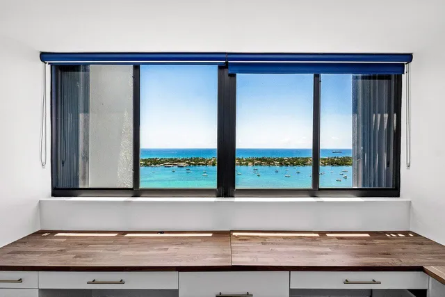 a view of a living room and a window