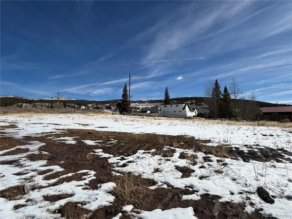 a view of a snow on the beach