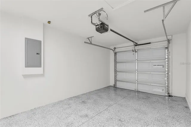 a view of a room with an empty space