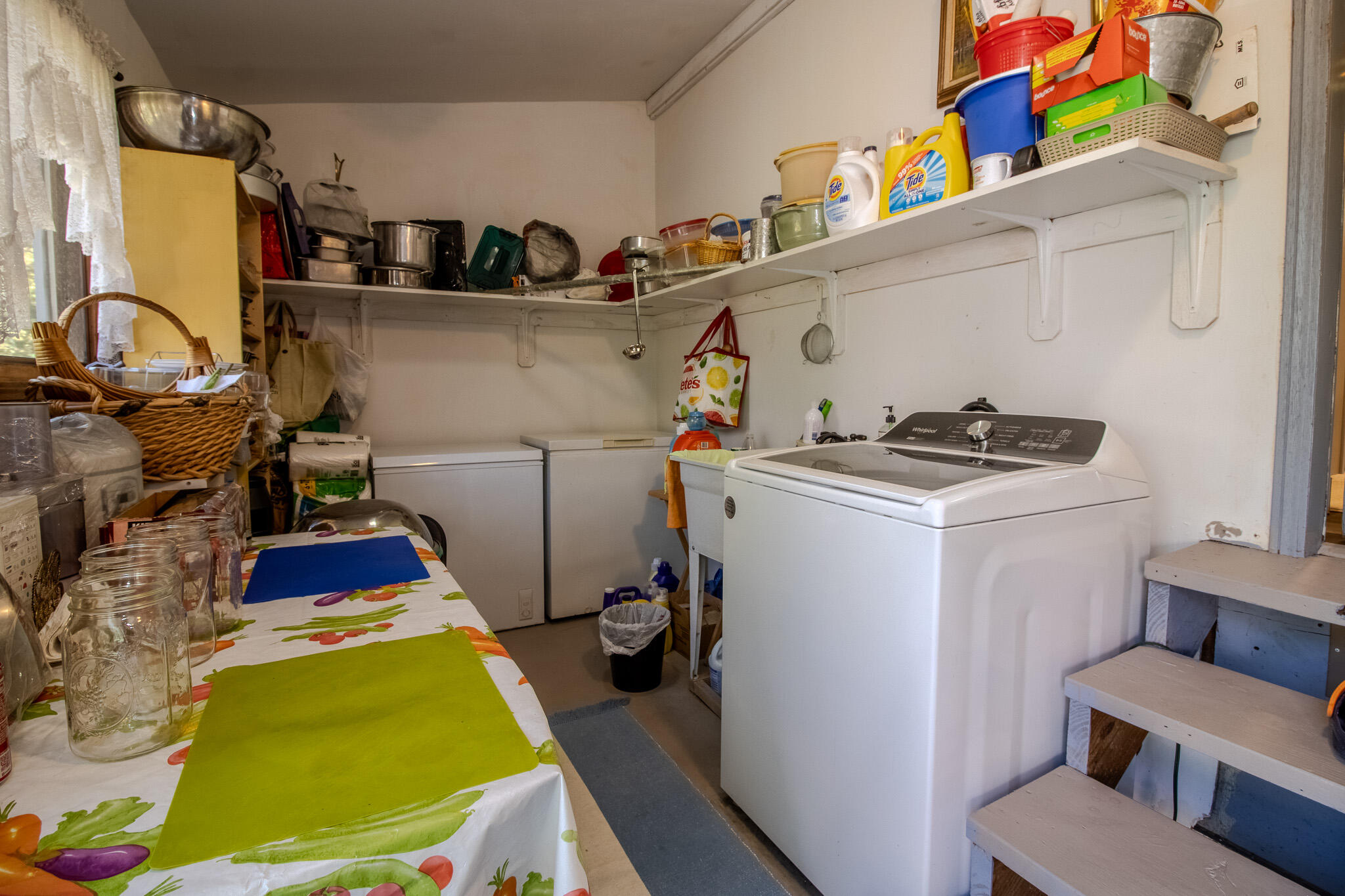 8845 East 200 South Knox, IN 46534 - Photo 14 of 24 a utility room with dryer and washer