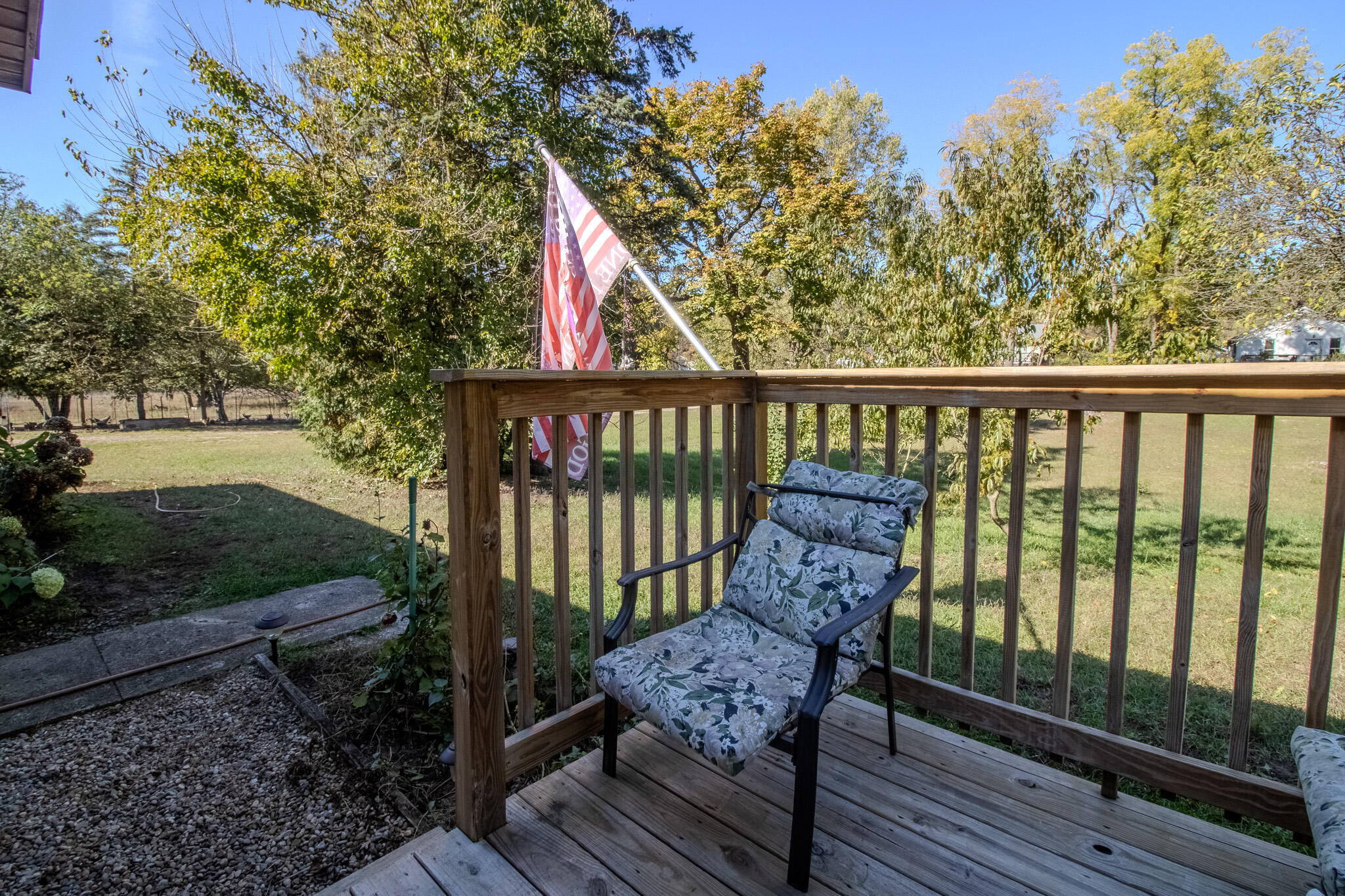 8845 East 200 South Knox, IN 46534 - Photo 15 of 24 a view of a bench in balcony