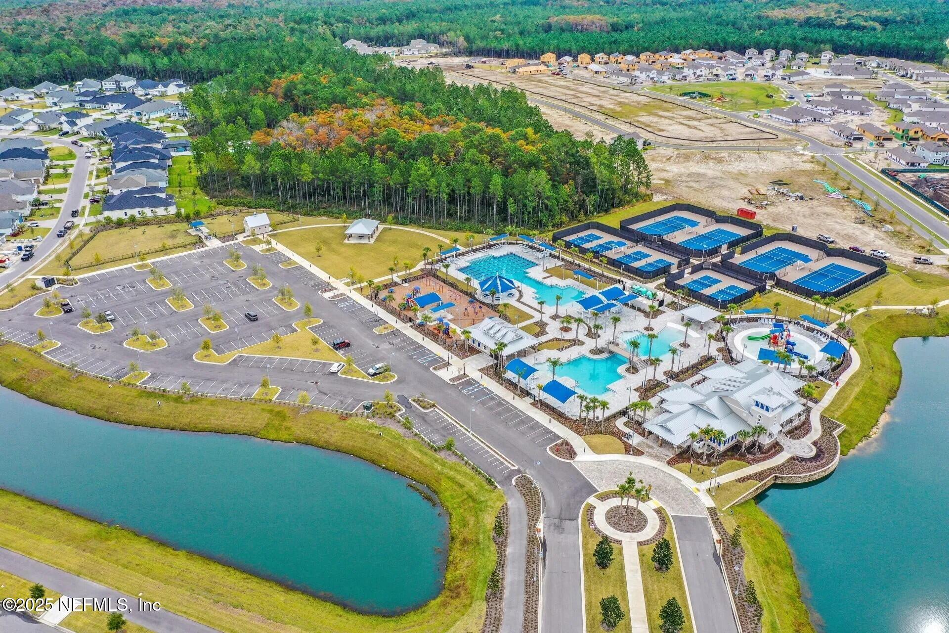 134 Varner Way St. Augustine, FL 32092 - Photo 27 of 30 an aerial view of a swimming pool