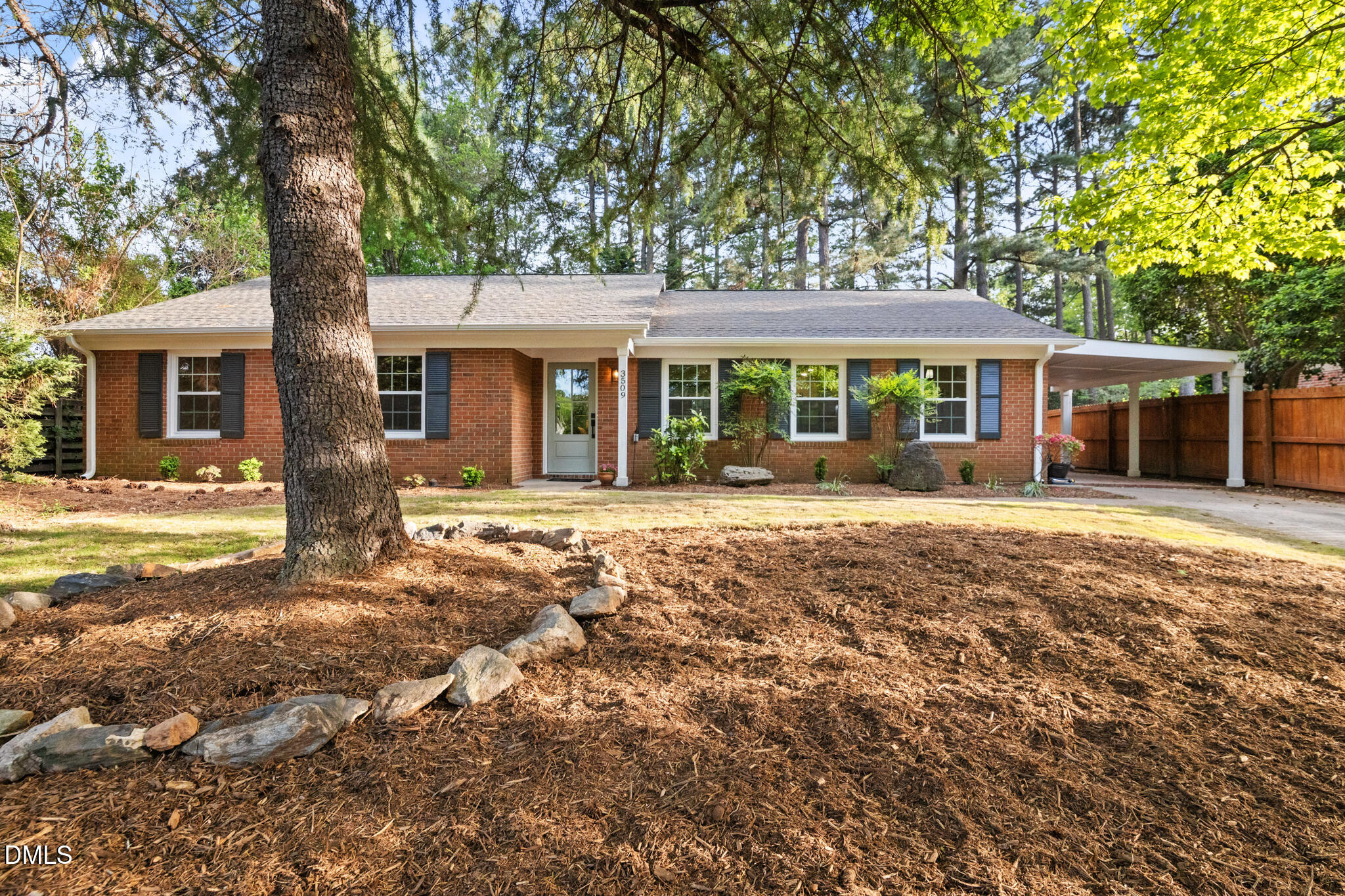 3509 Morningside Drive Raleigh, NC 27607 - Photo 1 of 49 front view of a house with a yard