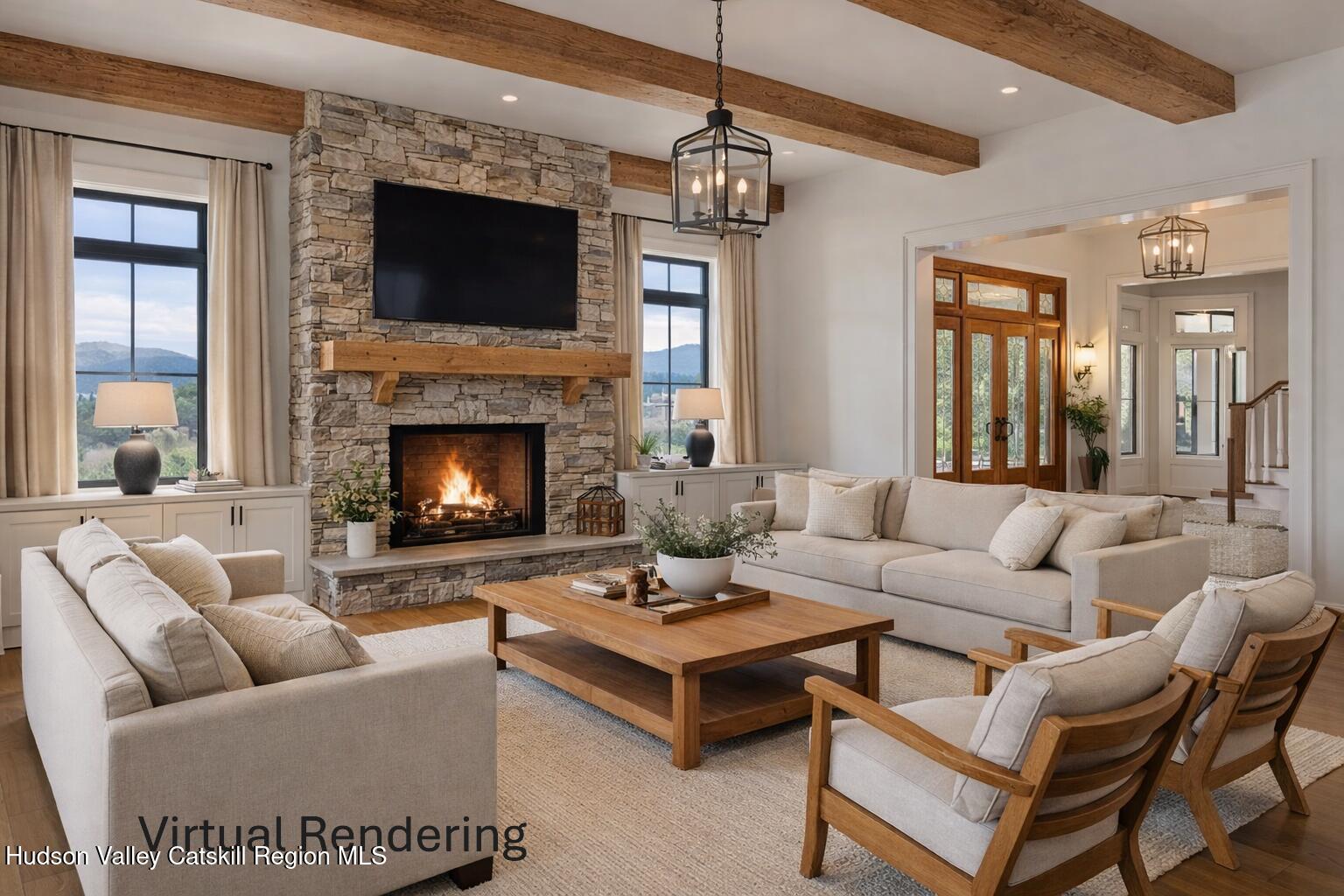 172 Hank Oliver Road Prattsville, NY 12468 - Photo 12 of 30 Tait Virtual Living room