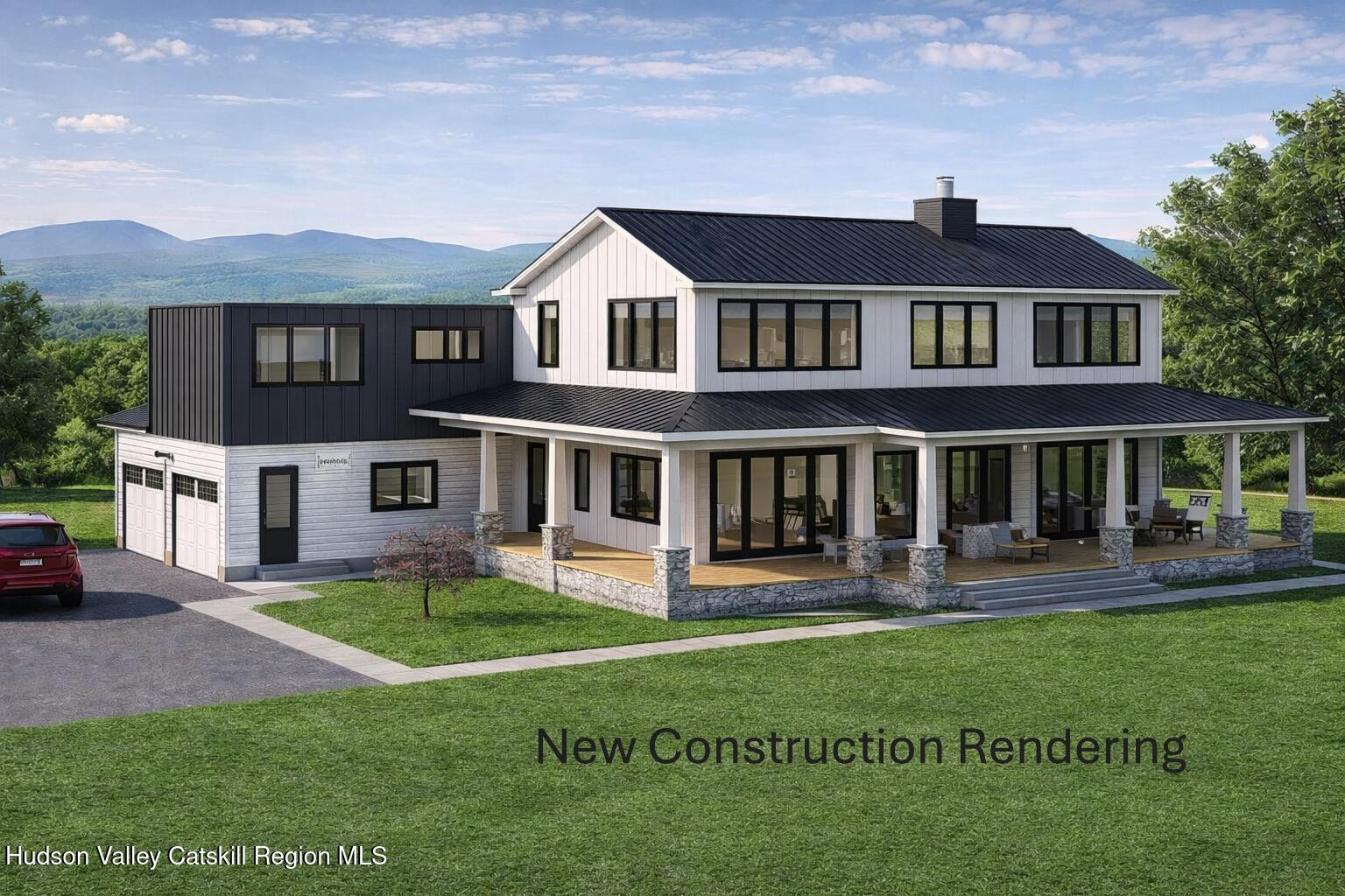 172 Hank Oliver Road Prattsville, NY 12468 - Photo 9 of 30 Tait Modern Farm Rendering 2
