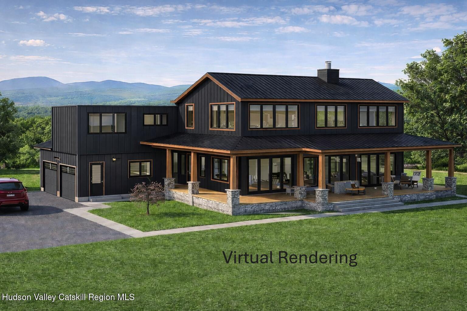 172 Hank Oliver Road Prattsville, NY 12468 - Photo 10 of 30 Tait Modern farmhouse with mountain view