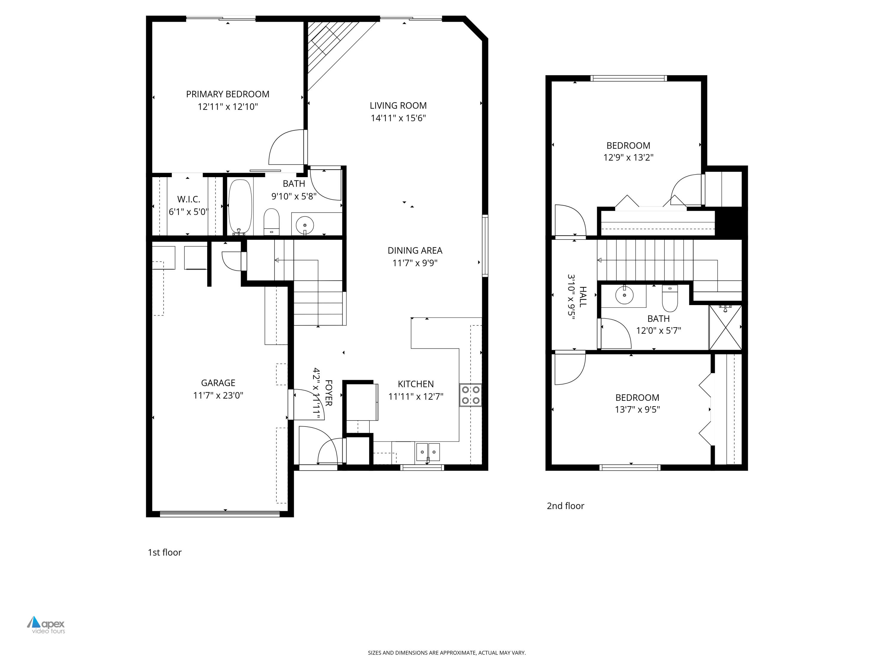1224 North Modoc Avenue, Unit 33 Medford, OR 97504 - Photo 31 of 31 31-Main Level Living Floor Plan