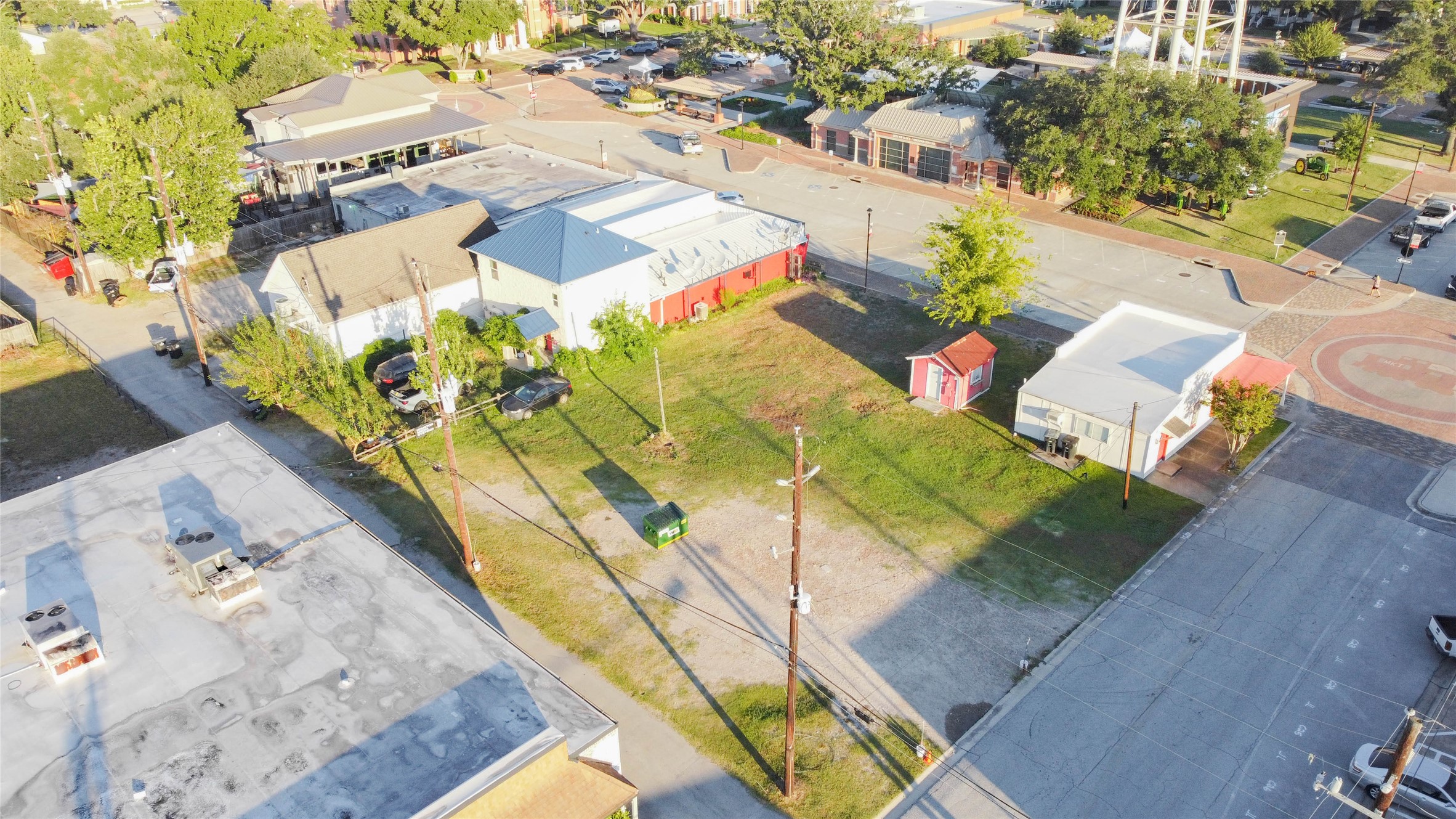 5705 2nd Street Katy, TX 77493 - Photo 5 of 10 an aerial view of a house with a swimming pool