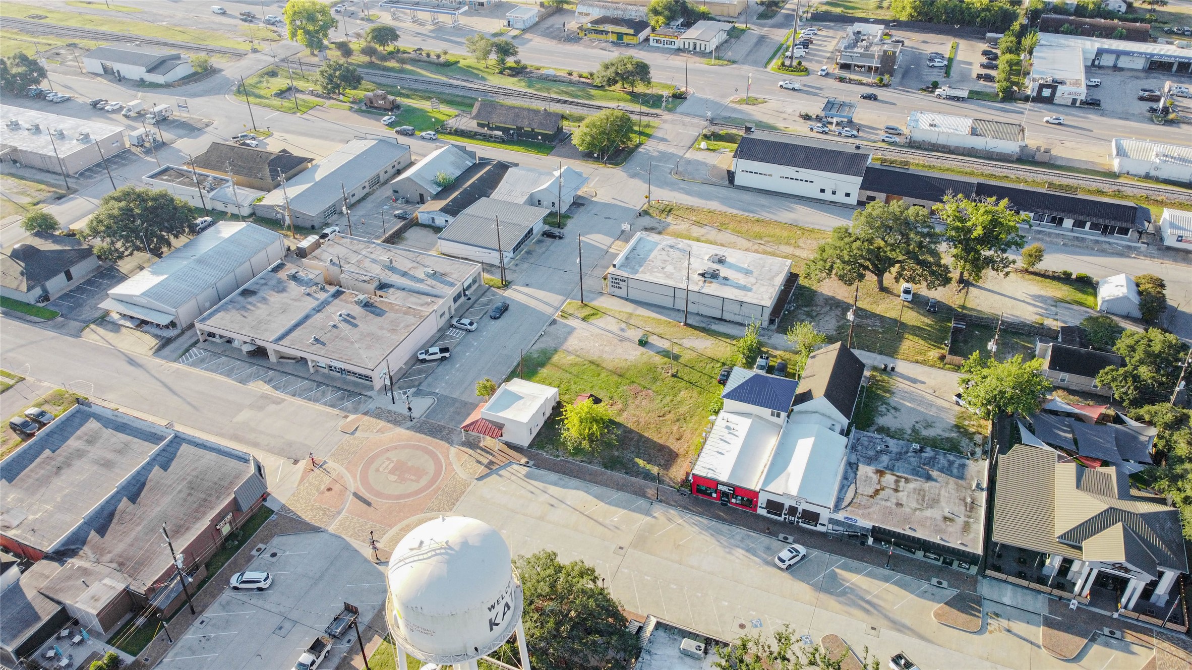 5705 2nd Street Katy, TX 77493 - Photo 8 of 10 an aerial view of a house with a garden