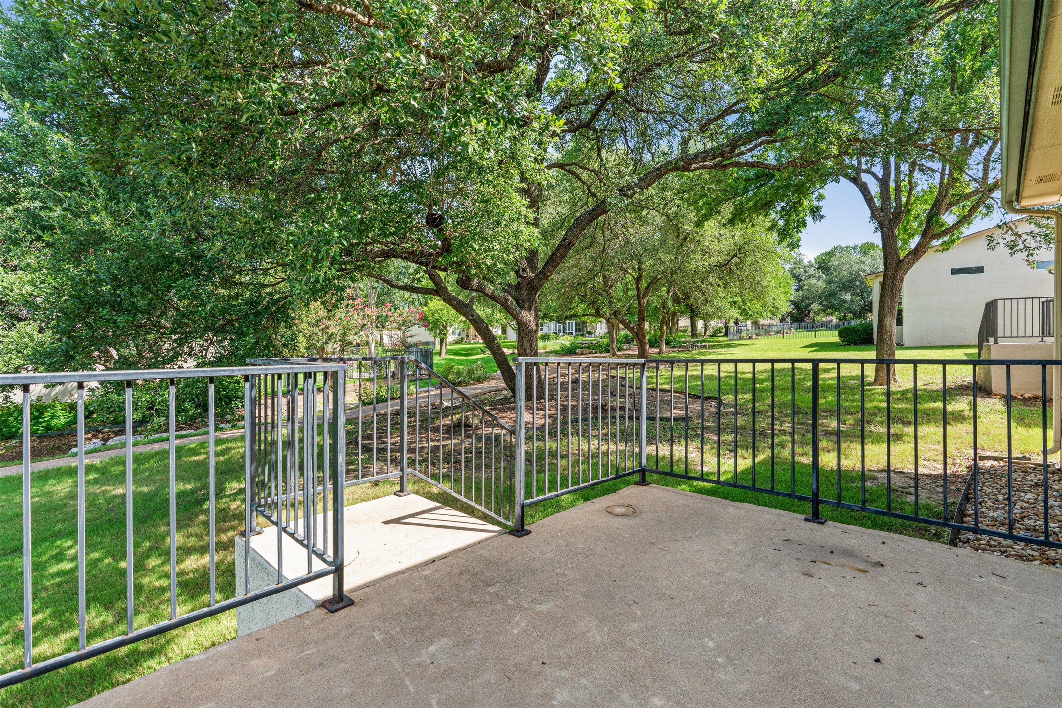 121 Larkspur Lane Georgetown, TX 78633 - Photo 21 of 28 a view of a fence and trees all around
