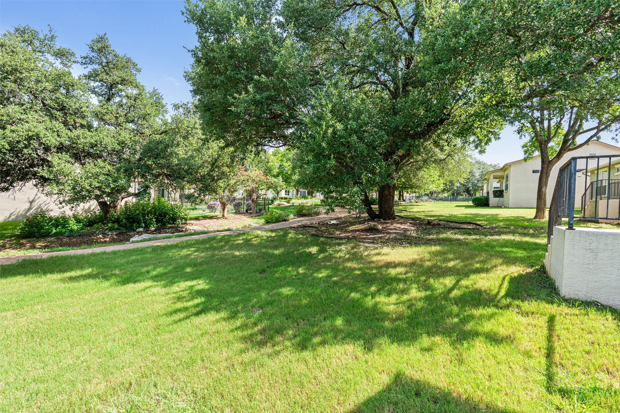 121 Larkspur Lane Georgetown, TX 78633 - Photo 22 of 28 a view of yard with tree and green space