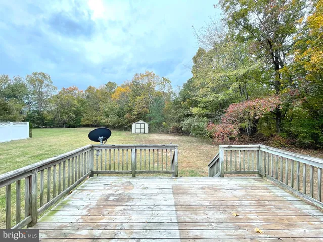 a view of a street with trees in front of it