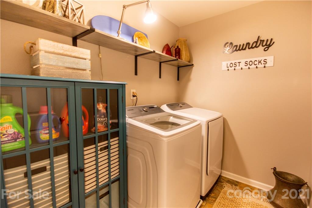 129 Mossy Pond Road Statesville, NC 28677 - Photo 36 of 47 a utility room with dryer and washer