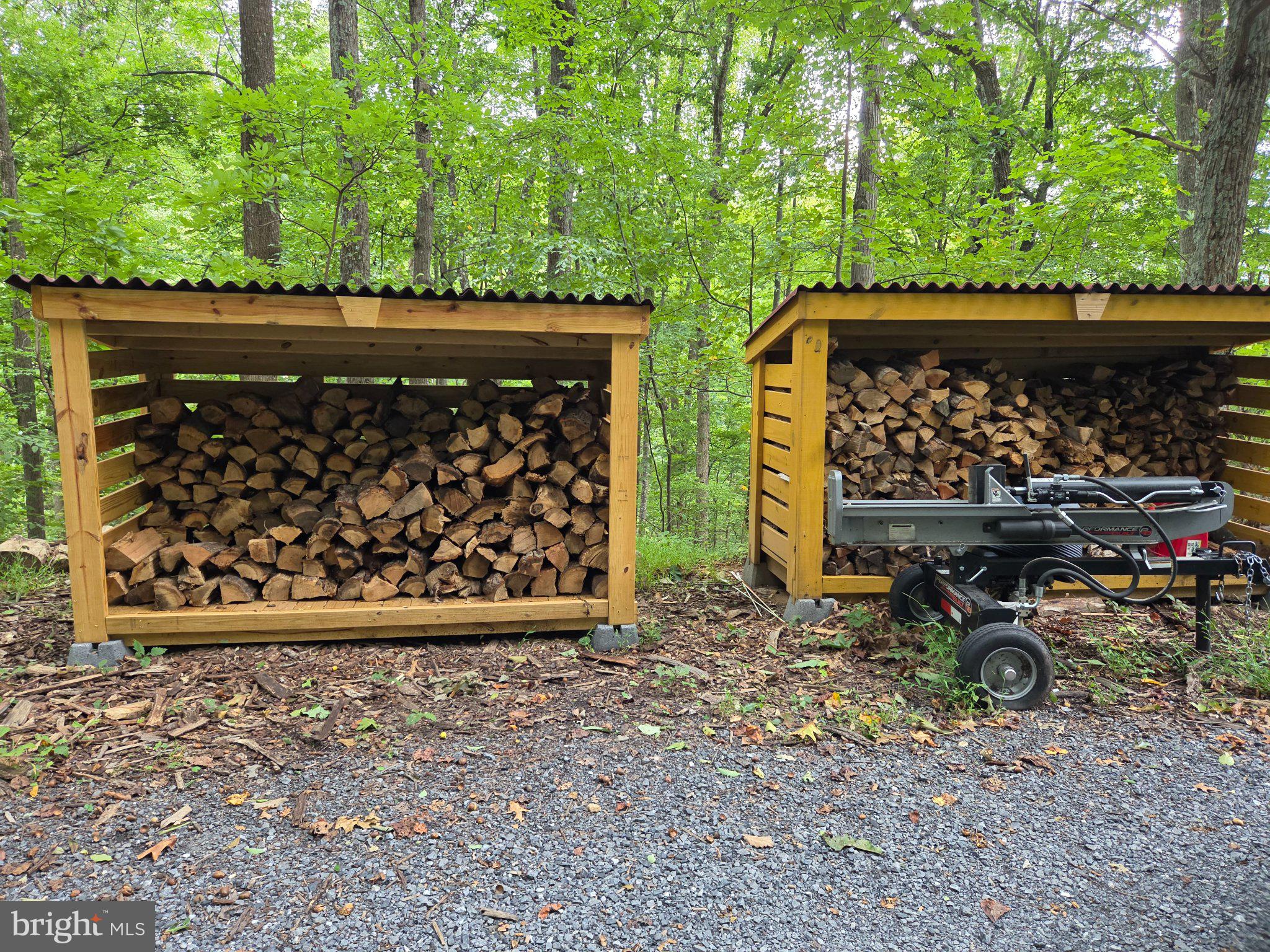 2033 Smith Run Road Bentonville, VA 22610 - Photo 68 of 71 Wood for winter, conveys
