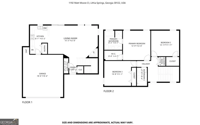 $1,895 | 1192 Matt Moore Court, Lithia Springs, GA 30122