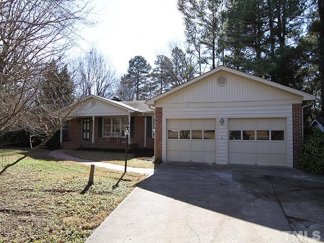 3819 Pickett Road Durham, NC 27705 - Photo 2 of 25 2-car garage gives ample storage and access through to laundry/mudroom.