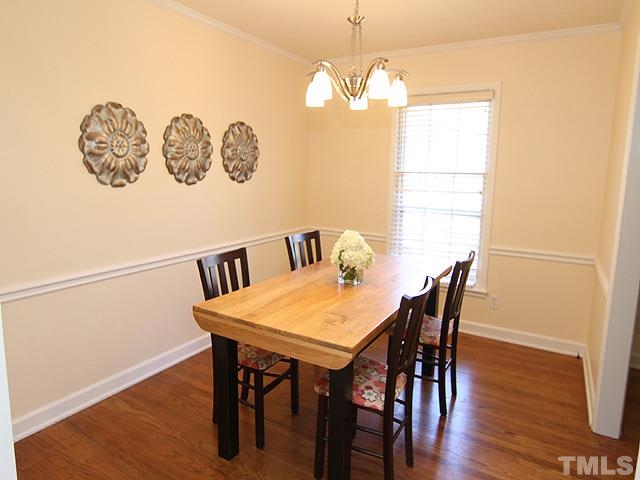 3819 Pickett Road Durham, NC 27705 - Photo 4 of 25 Separate dining room located directly off the kitchen.