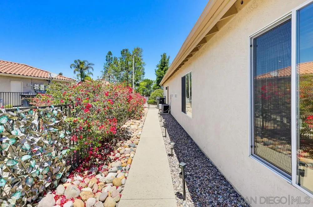 2501 Columbine Road Alpine, CA 91901 - Photo 33 of 44 a view of a pathway with a flower plants