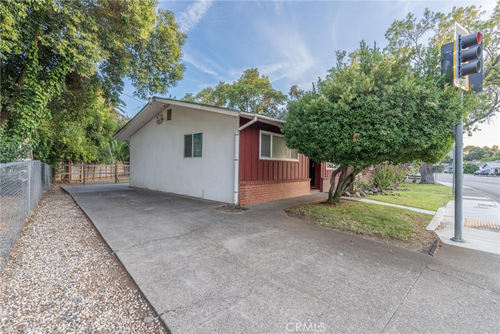 559 East Chico, CA 95926 - Photo 30 of 32 a view of backyard with large trees and plants