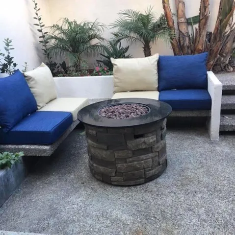 a view of a couches in a patio