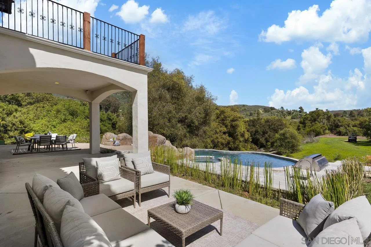 20919 Questhaven Road San Marcos, CA 92078 - Photo 37 of 54 a view of a balcony with lake view and mountain view