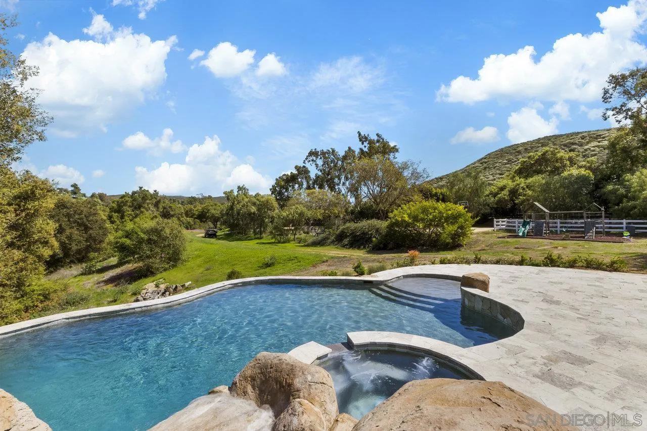 20919 Questhaven Road San Marcos, CA 92078 - Photo 41 of 54 a view of swimming pool with a yard