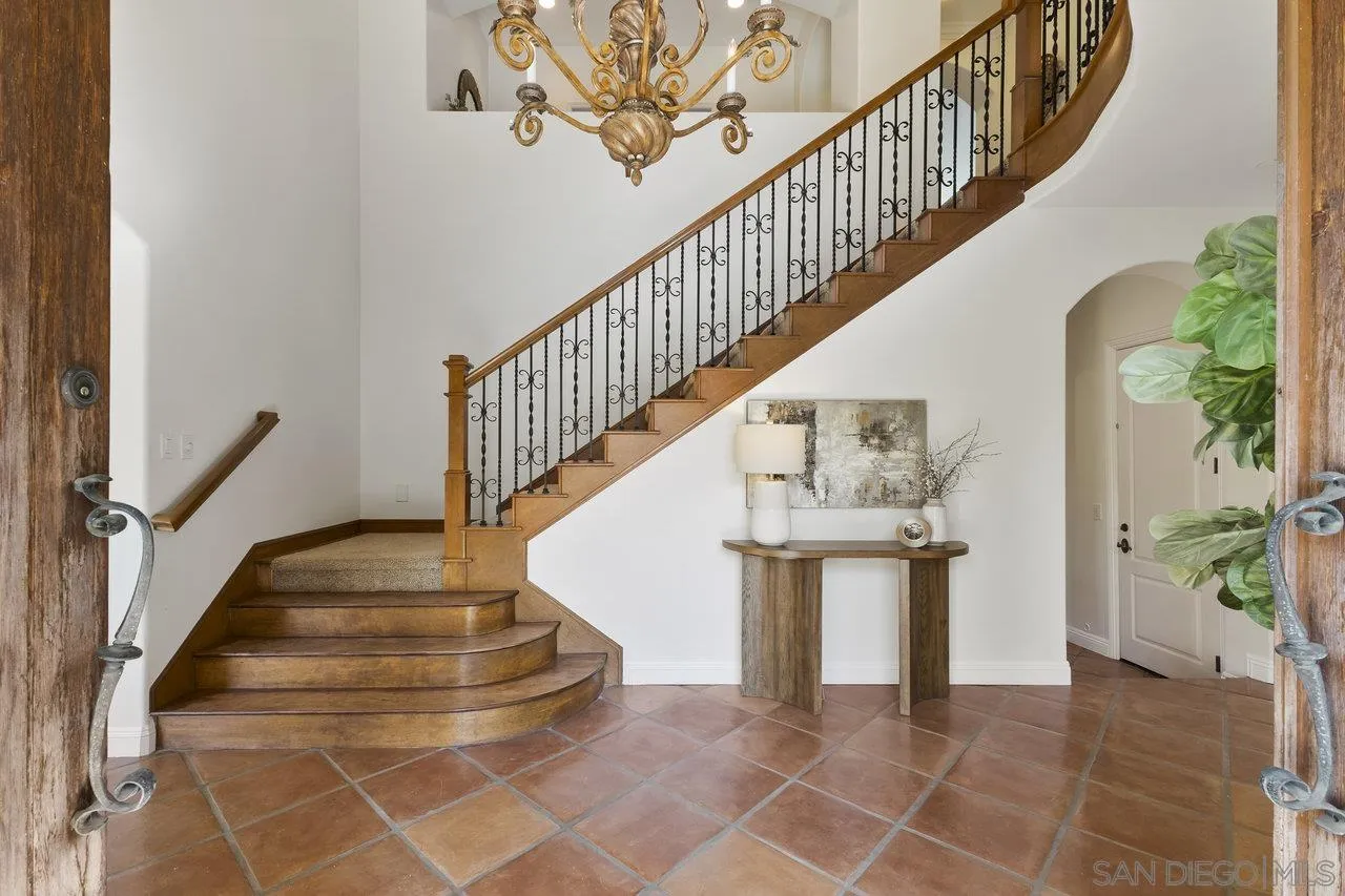 20919 Questhaven Road San Marcos, CA 92078 - Photo 10 of 54 a view of entryway and hall with wooden floor