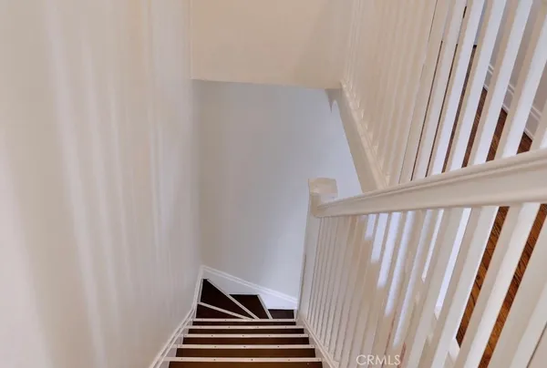 a view of a staircase