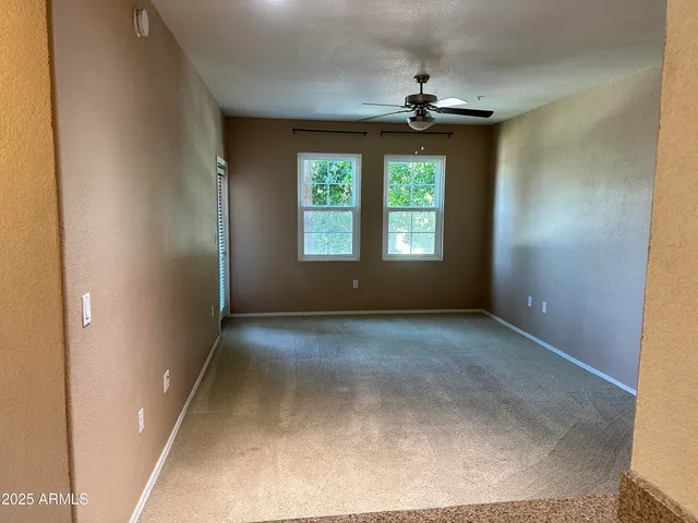 a view of city from balcony