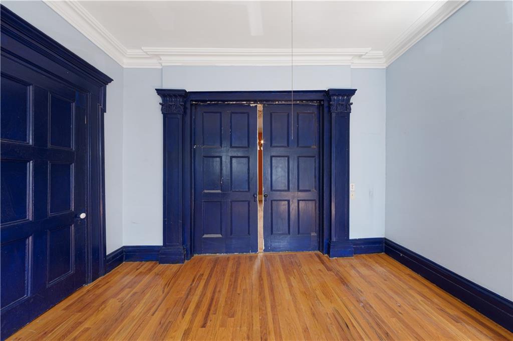 264 Berry Street Brooklyn, NY 11249 - Photo 5 of 21 a view of empty room with wooden floor