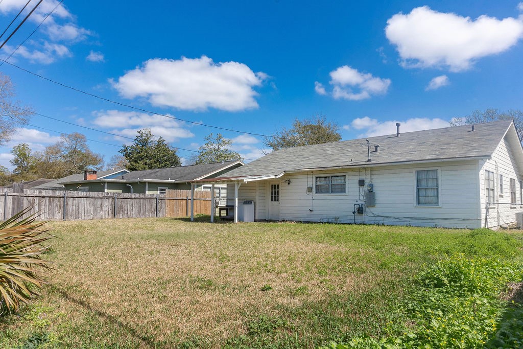 665 Parsons Drive Beaumont, TX 77706 - Photo 15 of 18 a view of a house with a yard