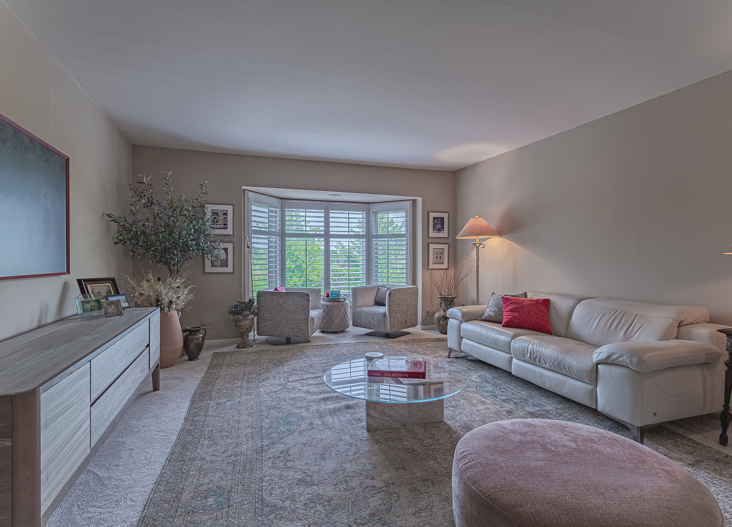 2300 Windsor Mall, Unit 2G Park Ridge, IL 60068 - Photo 3 of 15 a living room with furniture and a large window