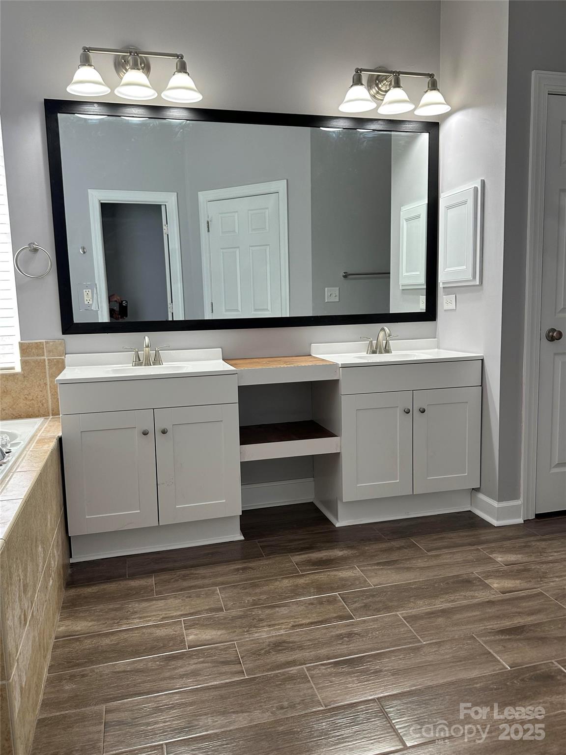 18705 The Commons Boulevard Cornelius, NC 28031 - Photo 11 of 19 a view of double vanity sink and a mirror in a room