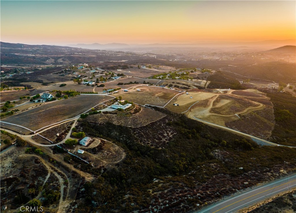 40495 East Benton Road Temecula, CA 92592 - Photo 14 of 45 an aerial view of residential houses with city view
