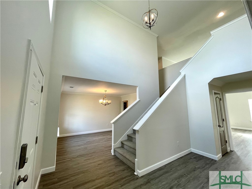10 Fitzwater Road Port Wentworth, GA 31407 - Photo 2 of 48 Gorgeous 2 story foyer. Front & rear stairs. To th