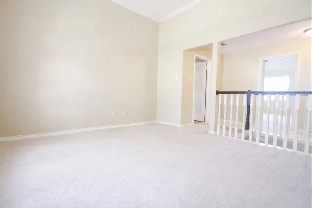 a bathroom with a bathtub and a toilet