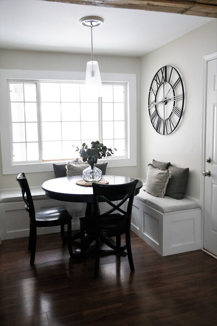 2119 Fairfield Road Lindenhurst, IL 60046 - Photo 9 of 22 a view of a dining room with furniture window and wooden floor